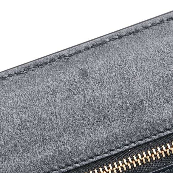 GUCCI Black Leather Shoulder Bag - Picture 8 of 13